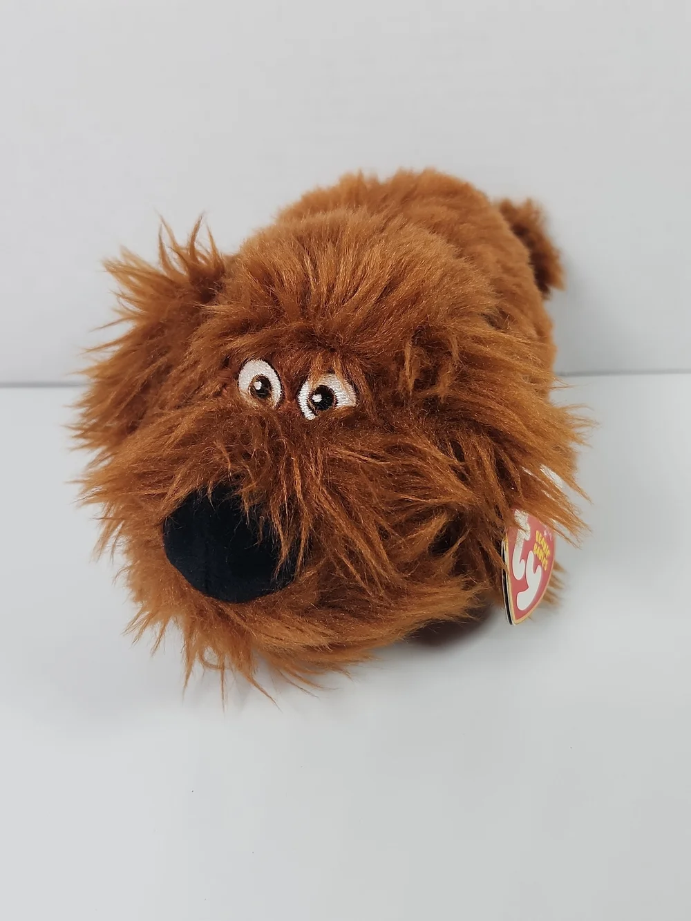 Ty Beanie Babies DUKE The Secret Life of Pets Brown Dog Beanbag plush 8